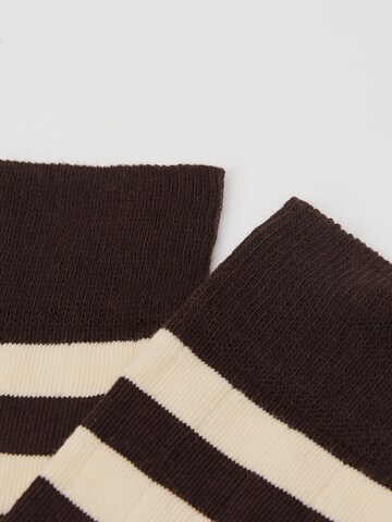 CALZEDONIA Socks in Brown