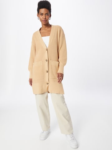 ESPRIT Knitted coat 'SUS' in Beige: front
