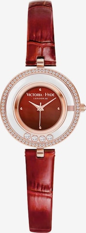 Victoria Hyde Analog Watch 'Stars' in Red: front