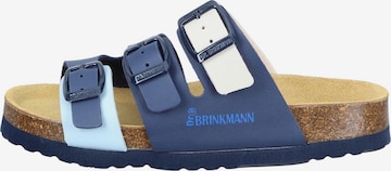 DR. BRINKMANN Pantolette 'Novelda' in Blau: Vorderseite