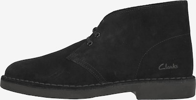 CLARKS Schnüschuhe Desert in schwarz, Produktansicht