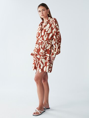 St MRLO Shirt dress 'Bligh' in Brown