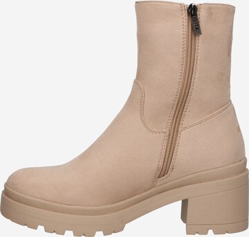 Xti Ankle Boots in Beige