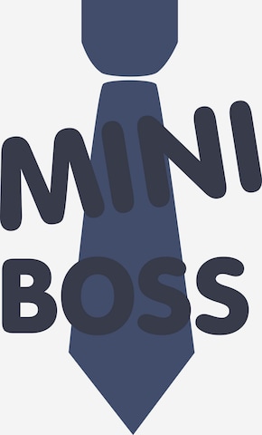 LILIPUT Niedliches Langarmshirt mit 'Mini Boss'-Print in Blau