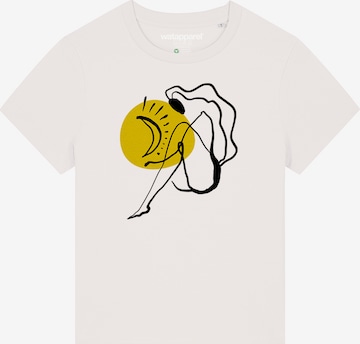 T-shirt 'Self Love' Watapparel en blanc : devant