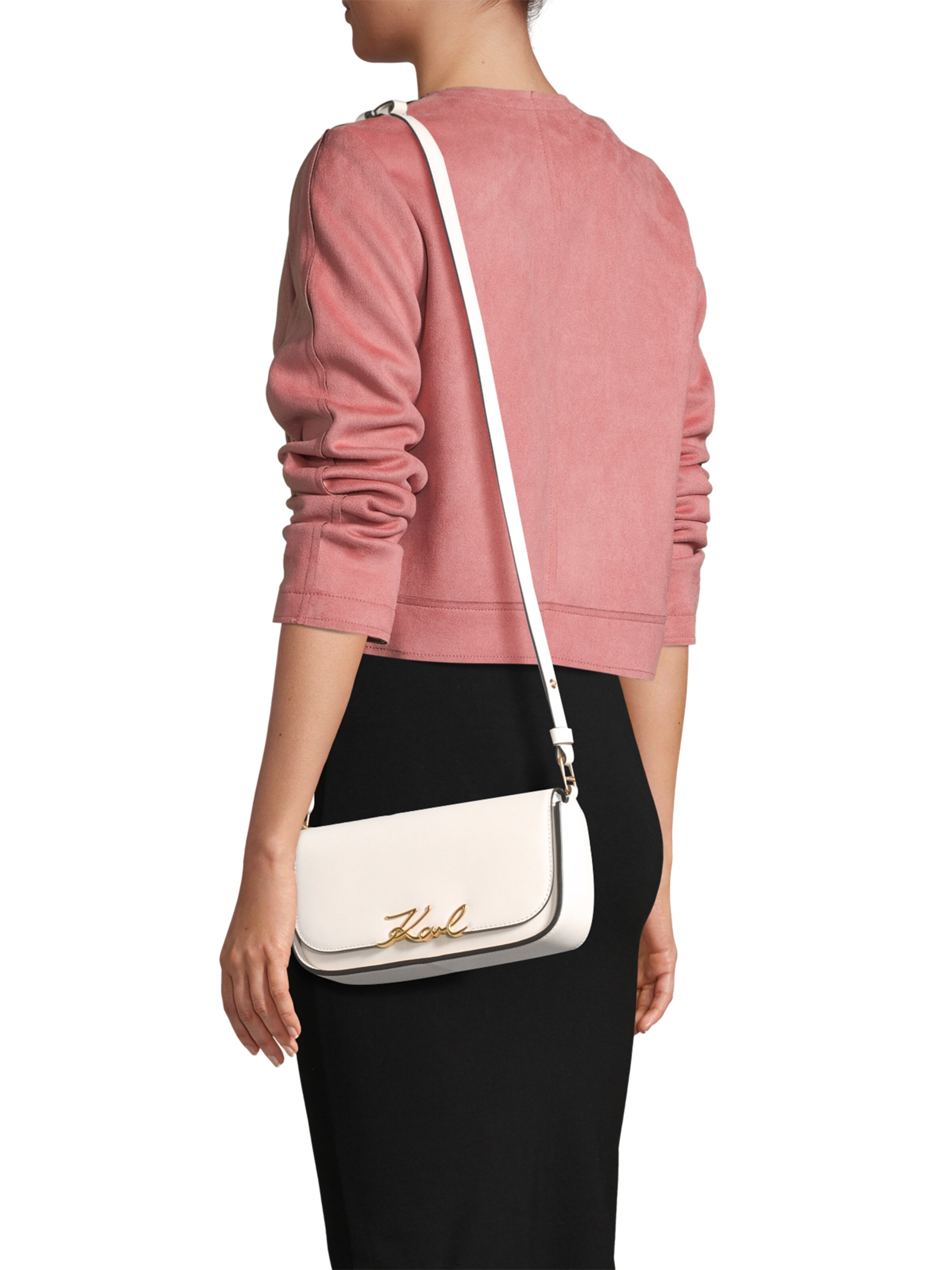 Karl Lagerfeld Сумка через плечо в Белый