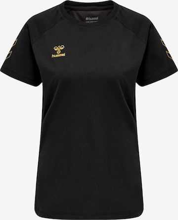Hummel Functioneel shirt 'Cima' in Zwart: voorkant
