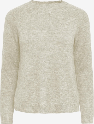 PIECES Sweater 'Juliana' in Beige: front
