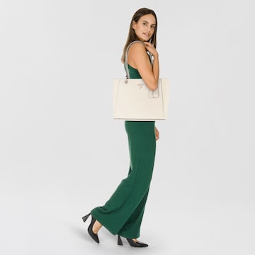 Cabas 'Noelle II' GUESS en blanc