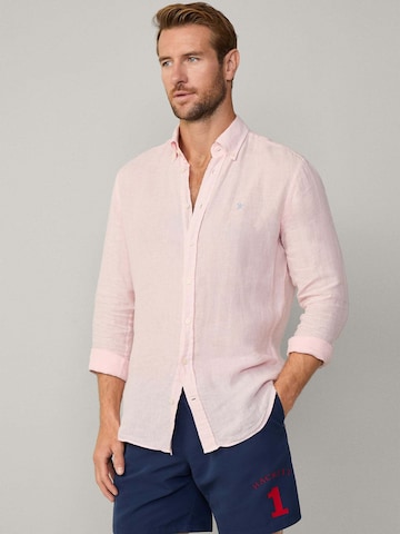 Hackett London Badeshorts in Blau