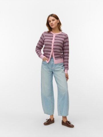 VERO MODA Knit cardigan 'VMBIRCH' in Pink