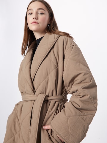 Lindex Between-Seasons Coat 'Marisa' in Brown