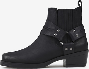 BRONX Ankle Boots ' Trig-Ger ' in Black: front