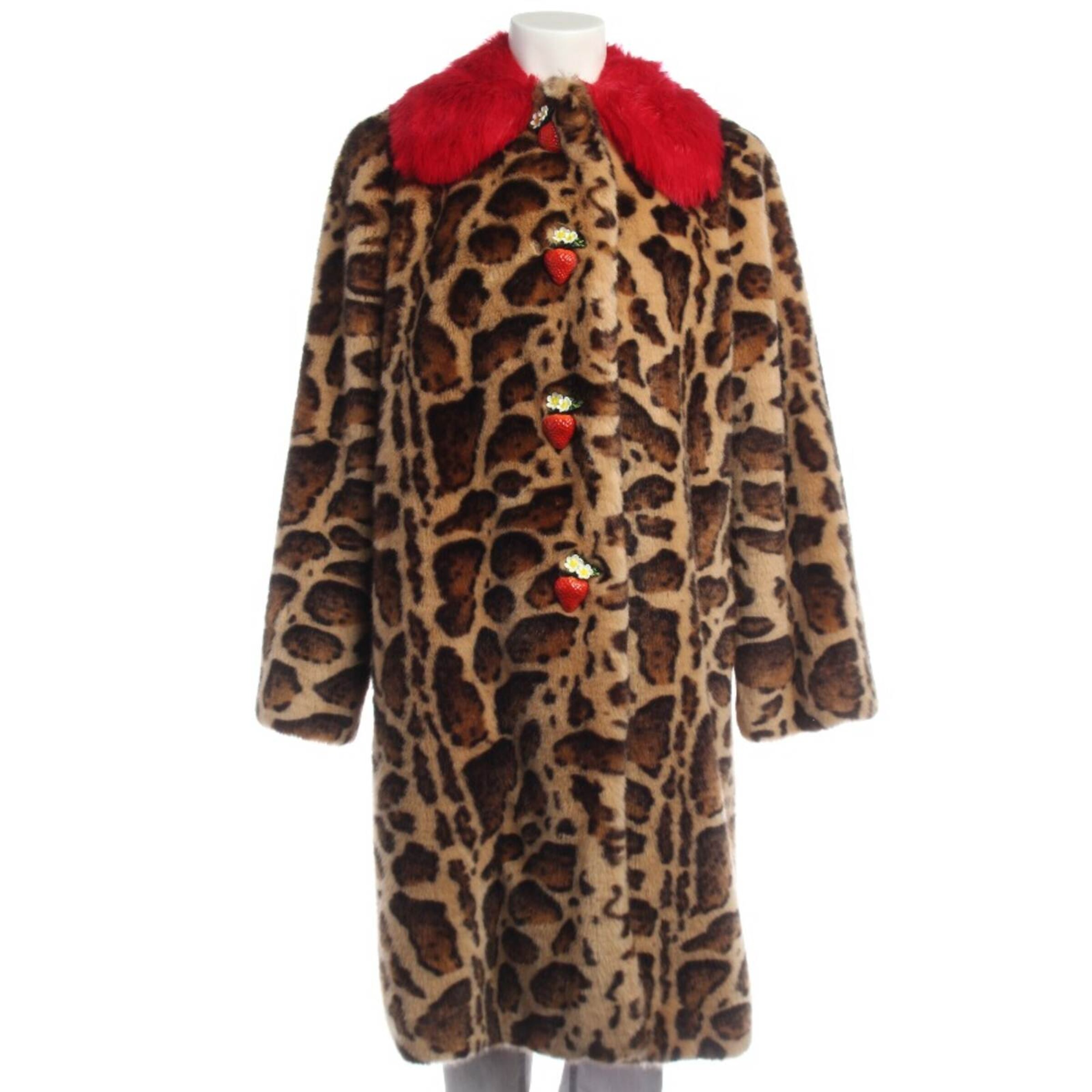 DOLCE & GABBANA Jacket & Coat in XS in Mixed colors: front