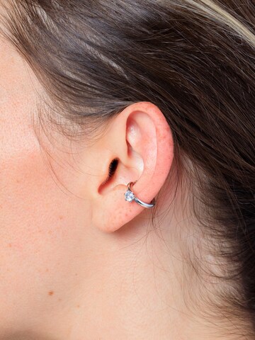 YParis - Pendientes 'Ear cuff Bully Star S' en plata