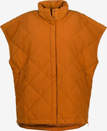 Ulla Popken Vest in Orange: front