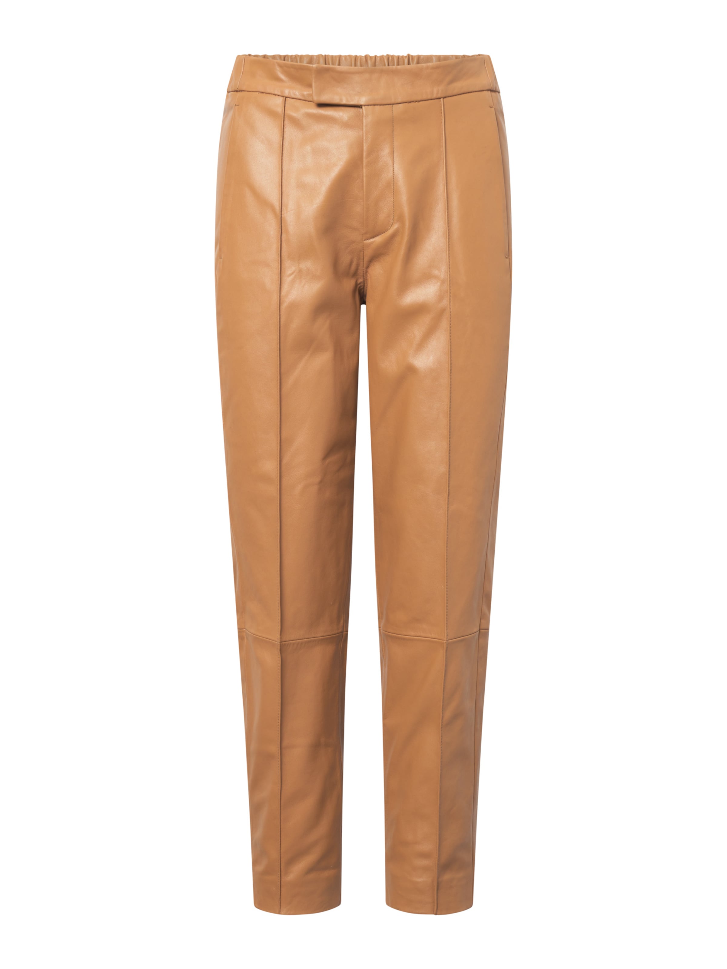 Coupe slim Pantalon Bolongaro Trevor en beige : devant