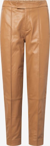 Pantalon Bolongaro Trevor en beige : devant