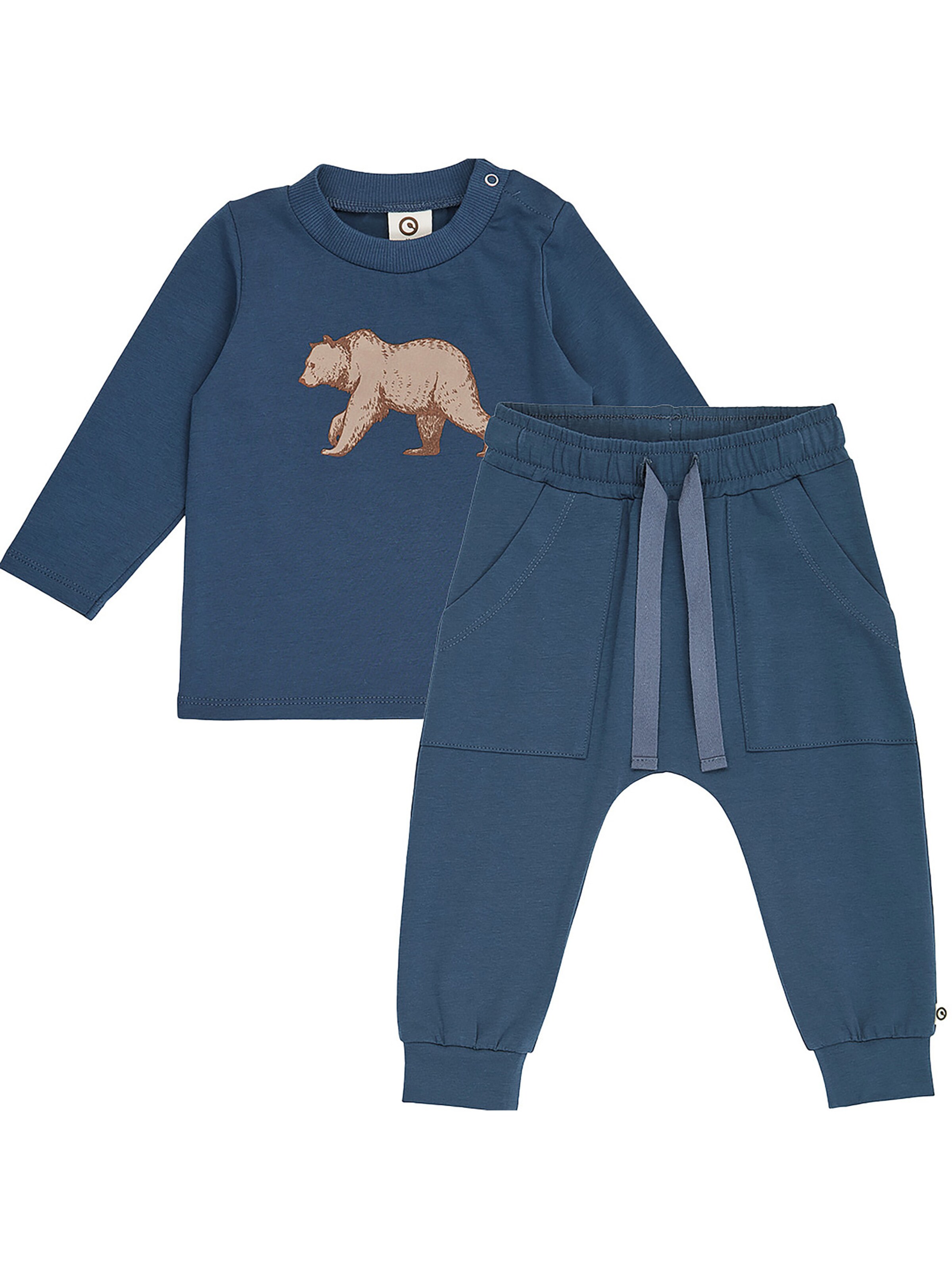 Müsli Set in 56 in de kleur Beige / Donkerblauw, Productweergave