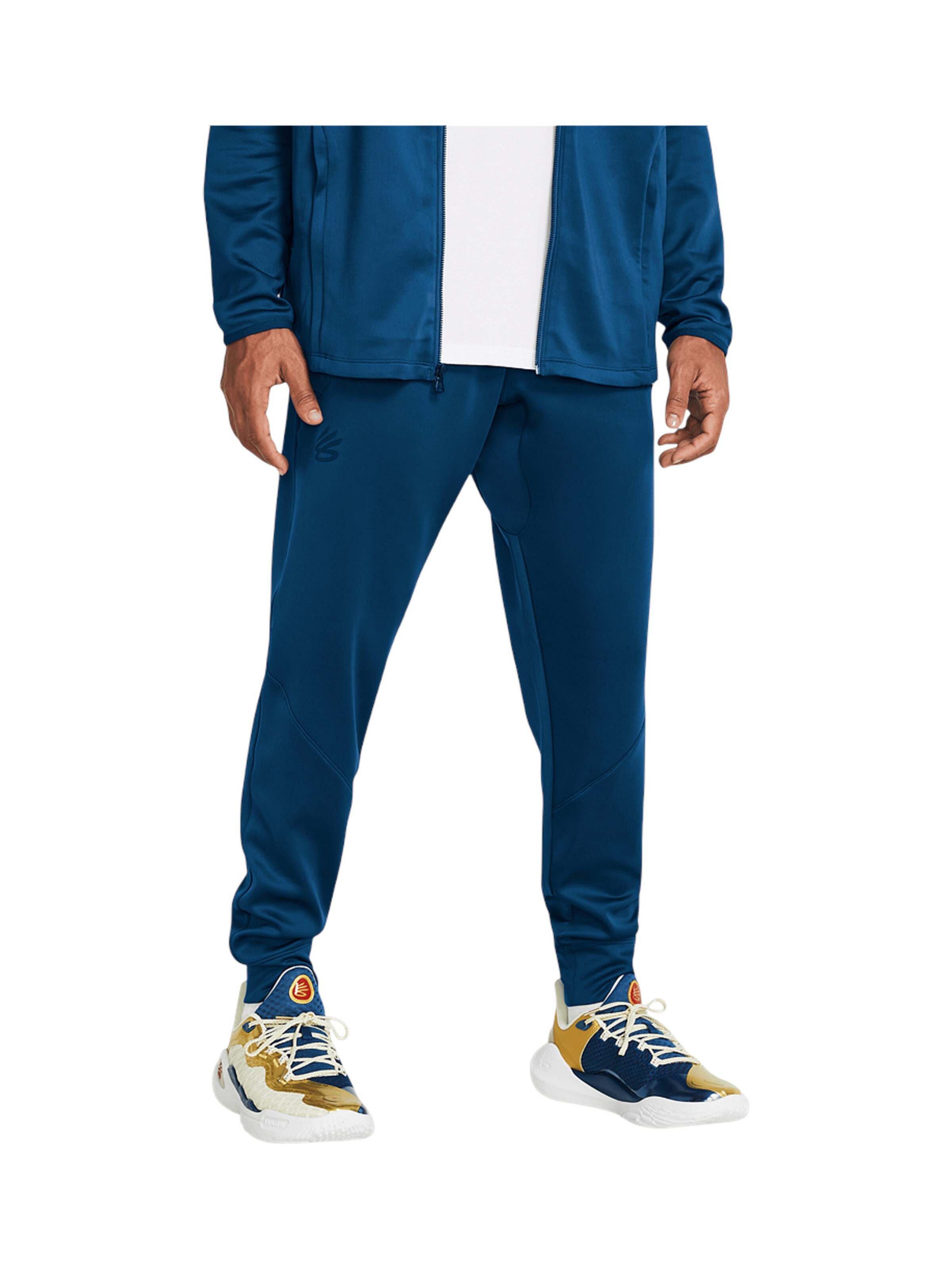 UNDER ARMOUR Tapered Sporthose 'Sporthose' in Blau