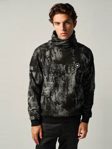 KOROSHI - Sweatshirt em preto: frente