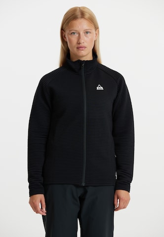 SOS Sports sweat jacket 'Muju' in Black: front