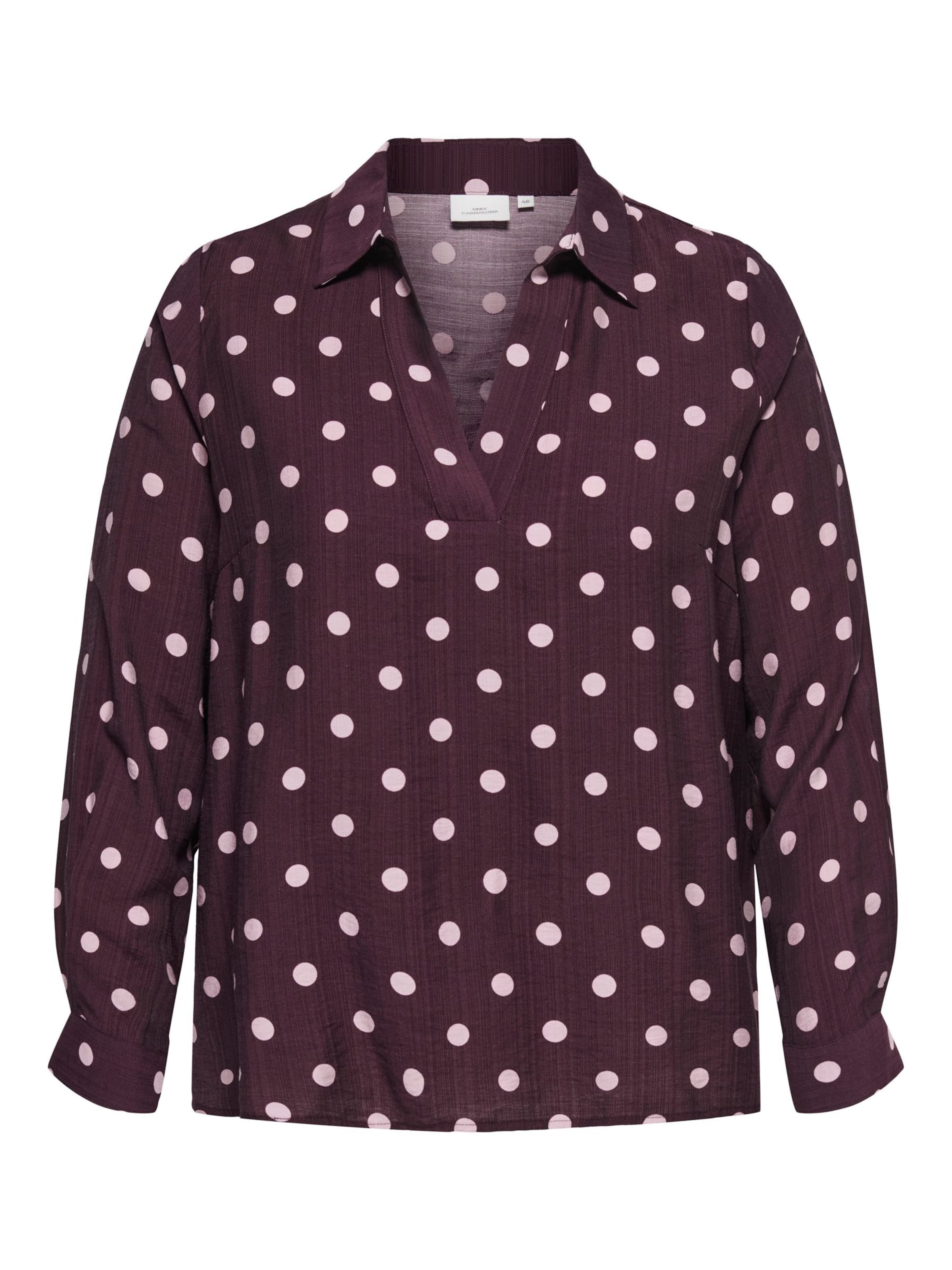 ONLY Carmakoma Blusa 'CARFannil' en rosé / rojo vino, Vista del producto