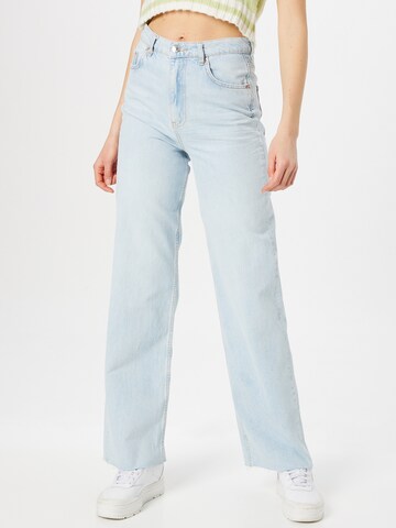 Wide Leg Jean 'Idun' Gina Tricot en bleu : devant