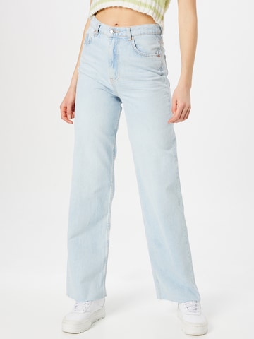 Gina Tricot Wide leg Jeans 'Idun' in Blue: front