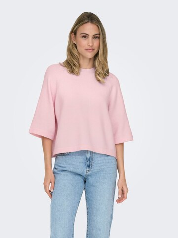 ONLY Sweater 'simoni' in Pink: front
