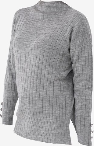 Jimmy Sanders Sweater in Grey: front