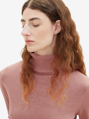 TOM TAILOR Sweater in Pink