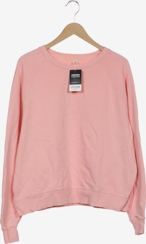 Arket Sweatshirt & Zip-Up Hoodie in M in Pink: front