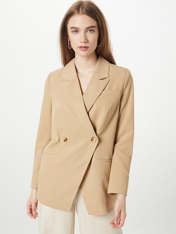 Y.A.S Blazer 'CUTA' in Brown: front