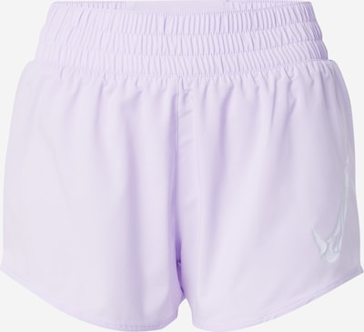 NIKE Športne hlače 'ONE SWSH' | svetlo lila / bela barva, Prikaz izdelka
