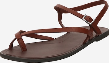 Sandale cu baretă 'TIA' de la VAGABOND SHOEMAKERS pe maro: față