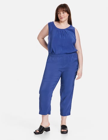 SAMOON Regular Hose in Blau