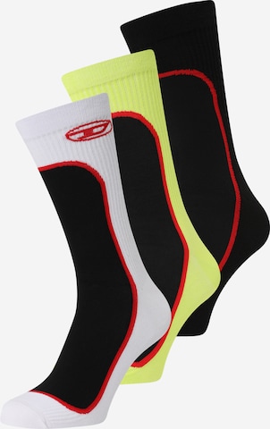 DIESEL Socks 'RAY' in Yellow: front