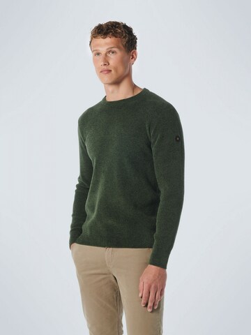 No Excess Sweater in Green: front