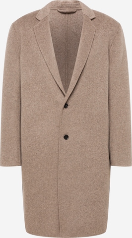 AllSaints Between-seasons coat 'Hanson' in Brown: front