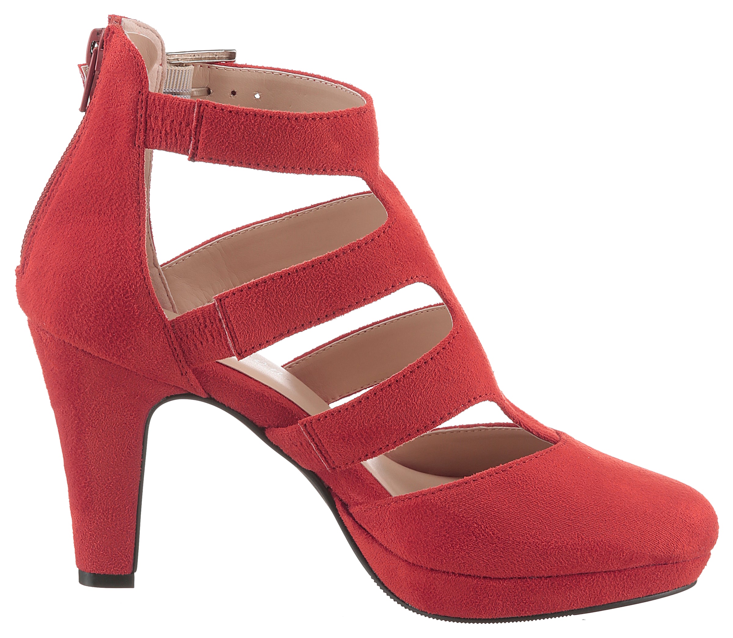 Aniston Sandals in Red