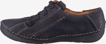 JOSEF SEIBEL Lace-Up Shoes 'Fergey' in Blue