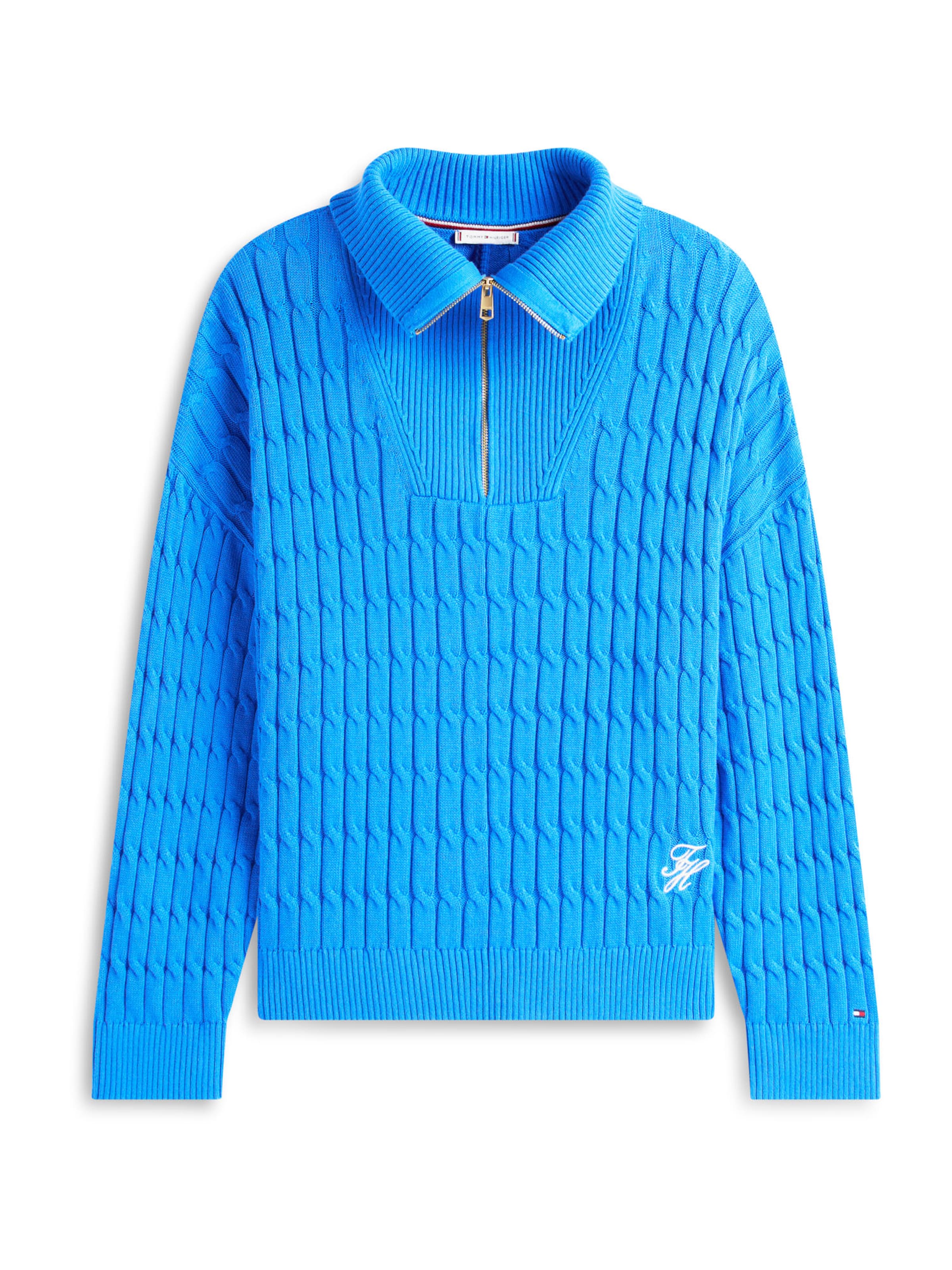 Tommy Hilfiger Curve Sweater in Blue: front
