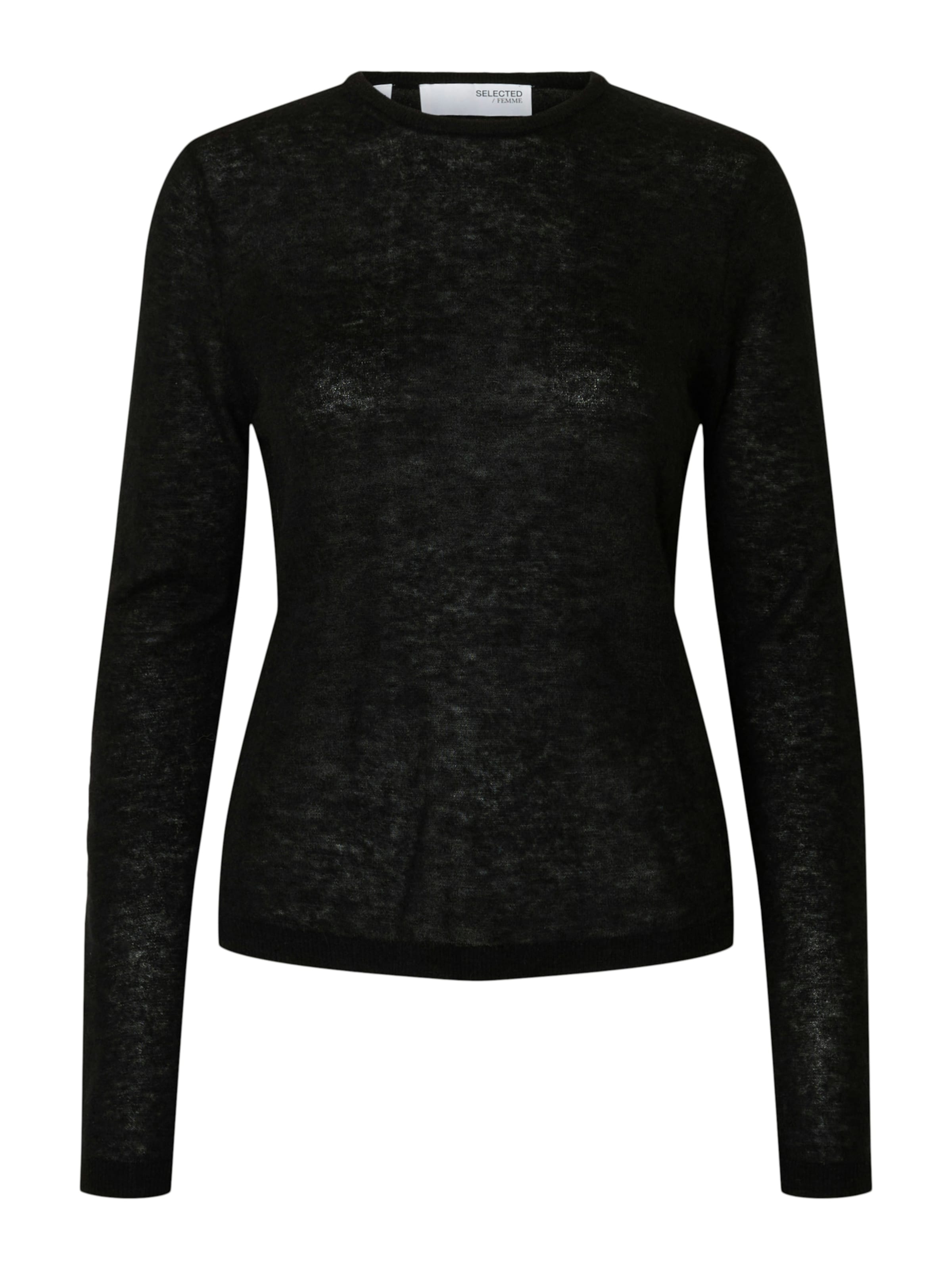 SELECTED Pullover 'SLFSHIRLEY' i sort: forside