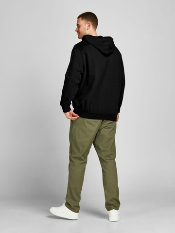 Jack & Jones Plus Sweatshirt 'Shark' in Black