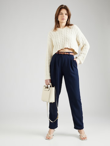 ABOUT YOU Regular Trousers 'Nina' in Blue