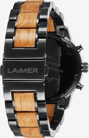 LAiMER Analog Watch 'Marco' in Silver