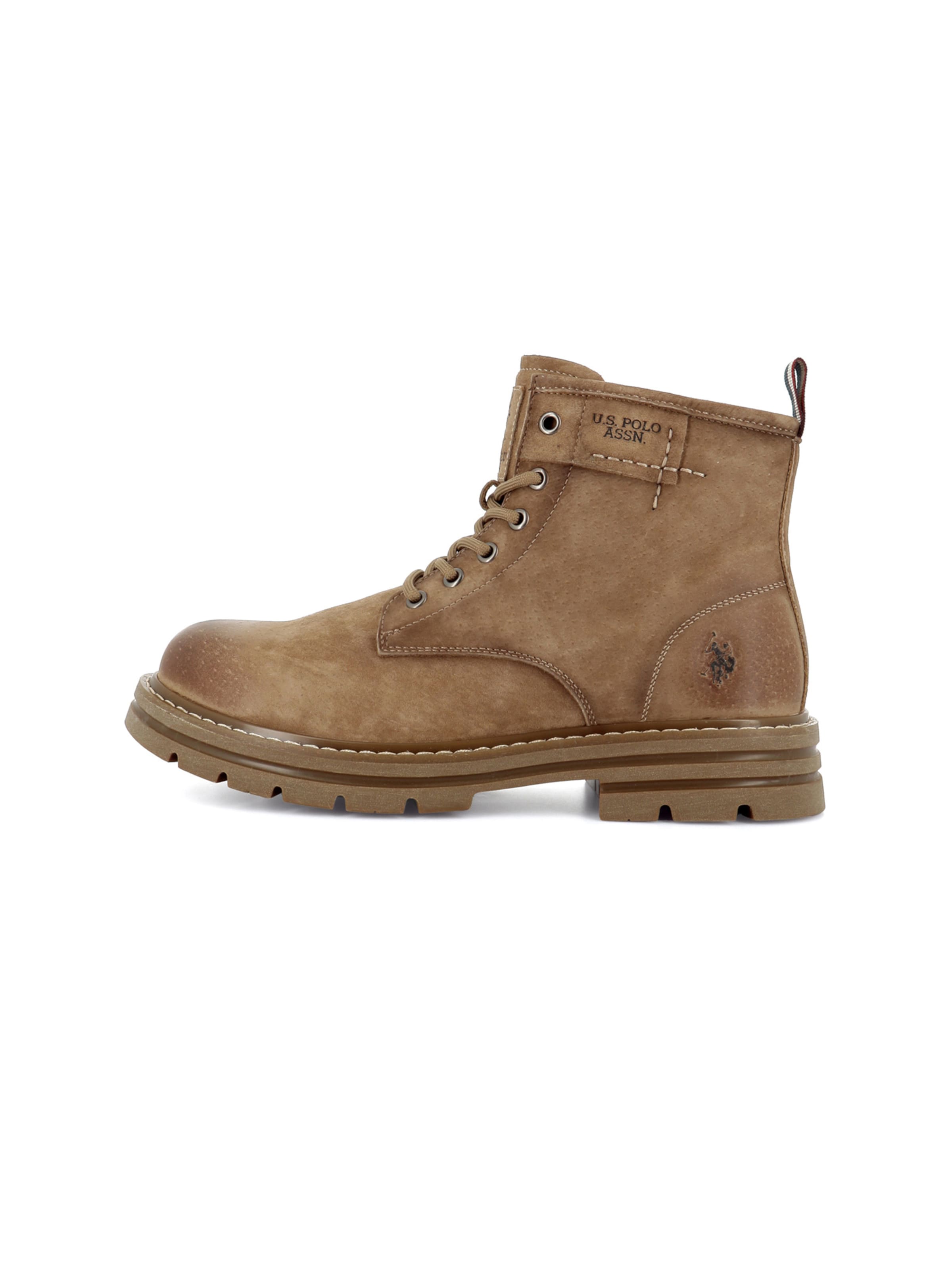 Bottines à lacets 'Berny' US POLO ASSN. en beige