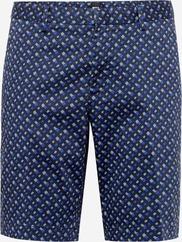 BOSS Normální Chino kalhoty 'Slice' – modrá: přední strana