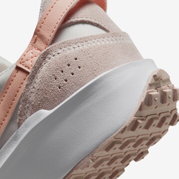Nike Sportswear Sneakers laag 'Waffle Debut' in Roze